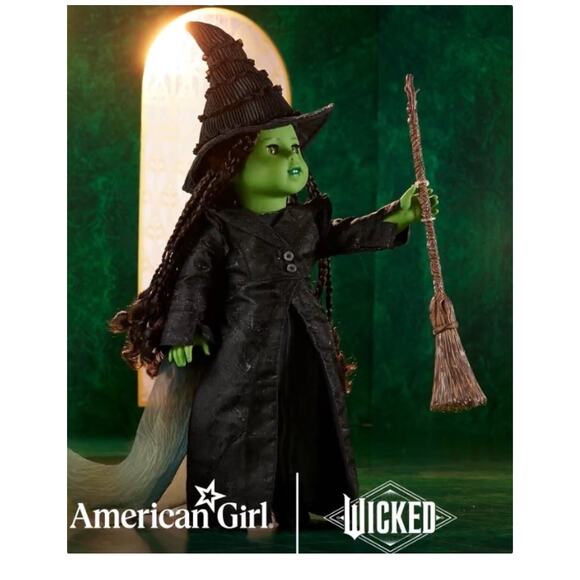 American Girl Wicked Elphaba Doll Collector Series Limited Edition Witch Costume - Picture 14 of 16